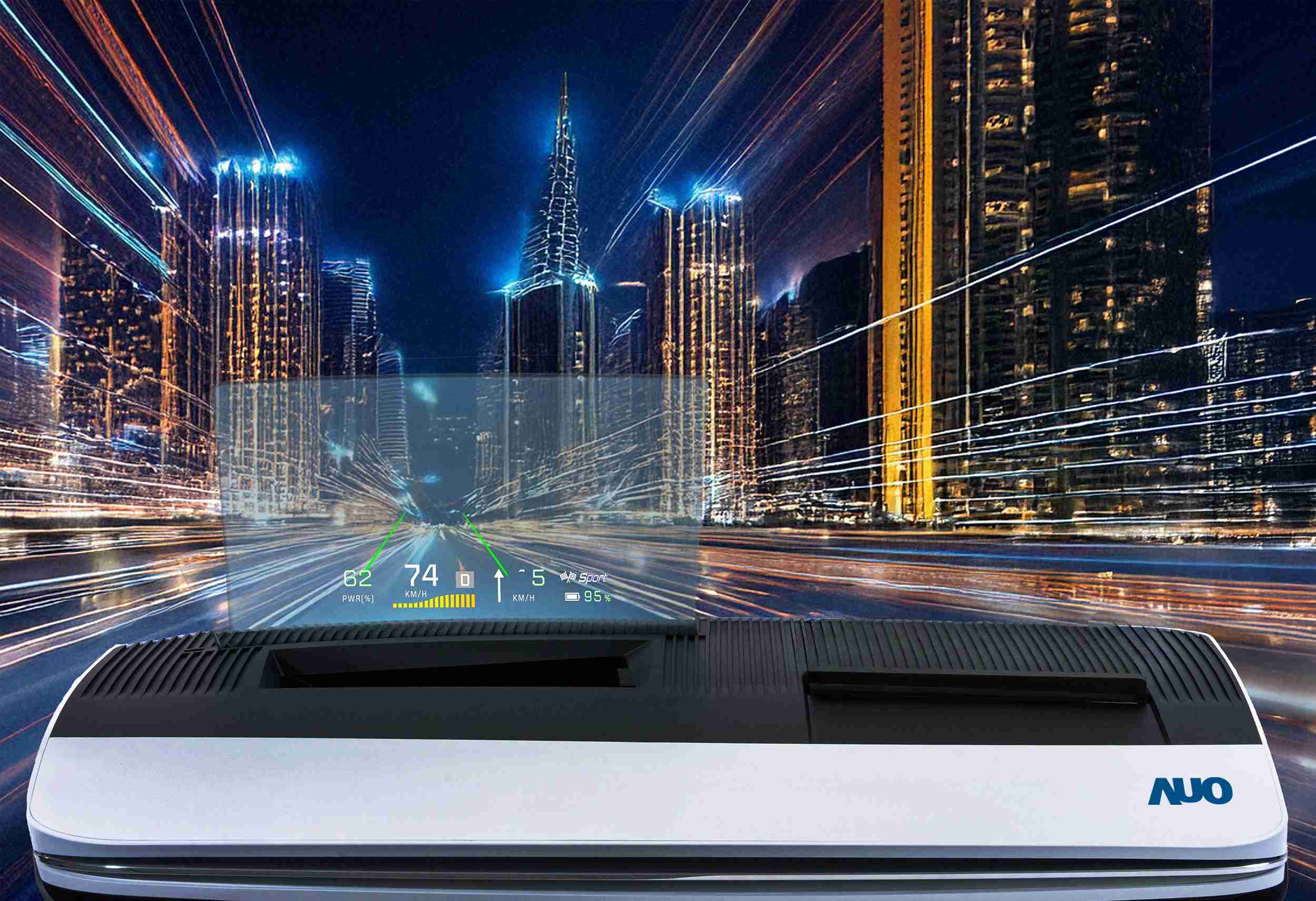 尊龙z6推出13吋Micro LED抬头显示器，，，，提供高入眼亮度、、高色彩饱和度的显示质量，，在阳光下或黑暗中都清晰可见，，，并利用Micro LED模块体积小的优势，，解决车用空间有限的痛点